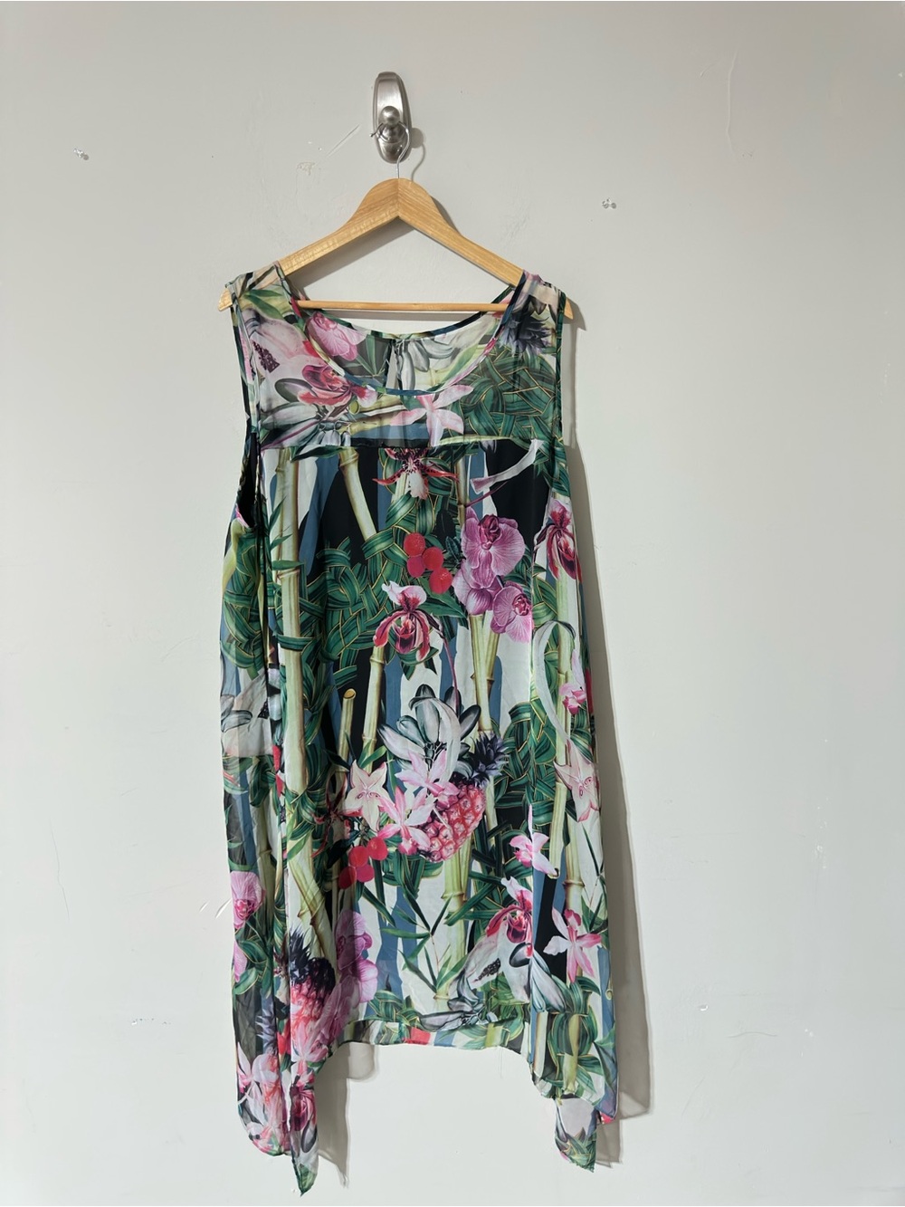 Signature by Robbie Bee Floral Sleeveless Fit & Flare Dress Women’s Size 18W